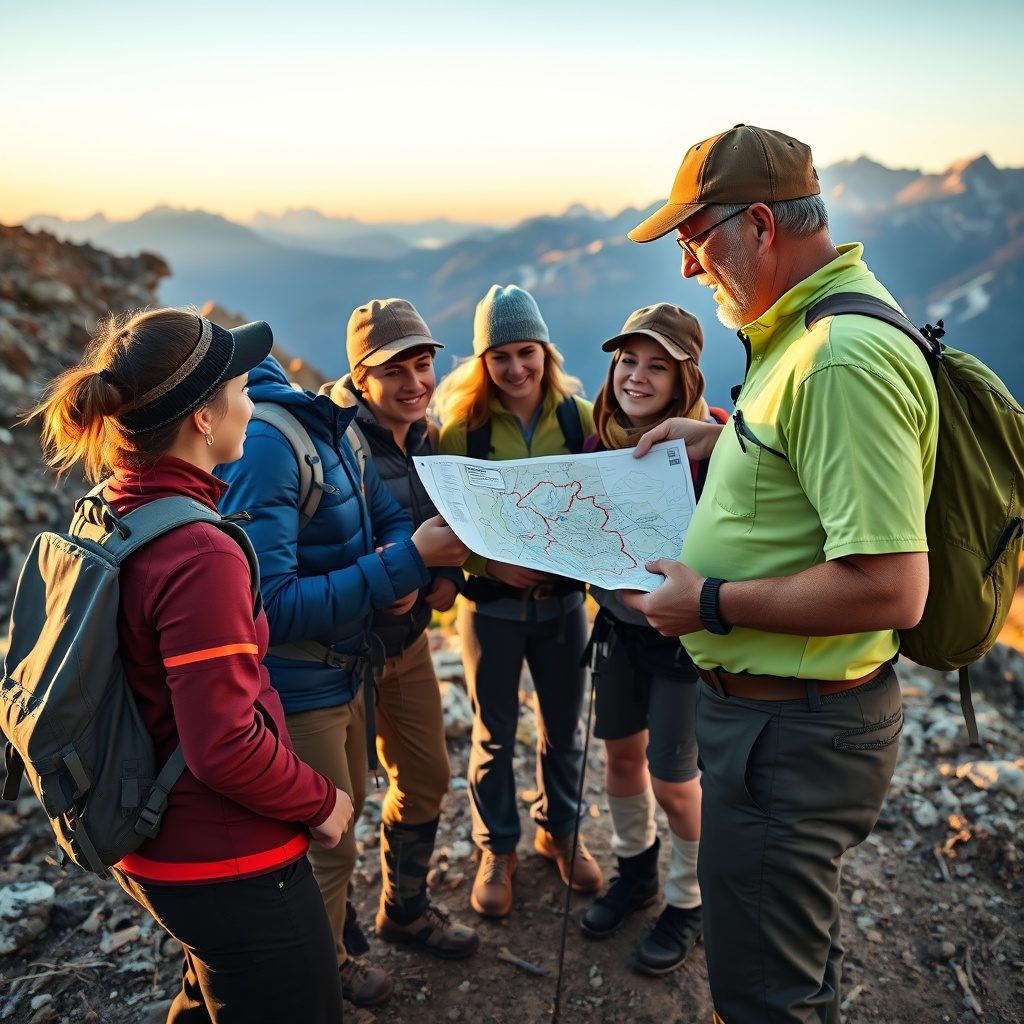 Scenic Hiking Route